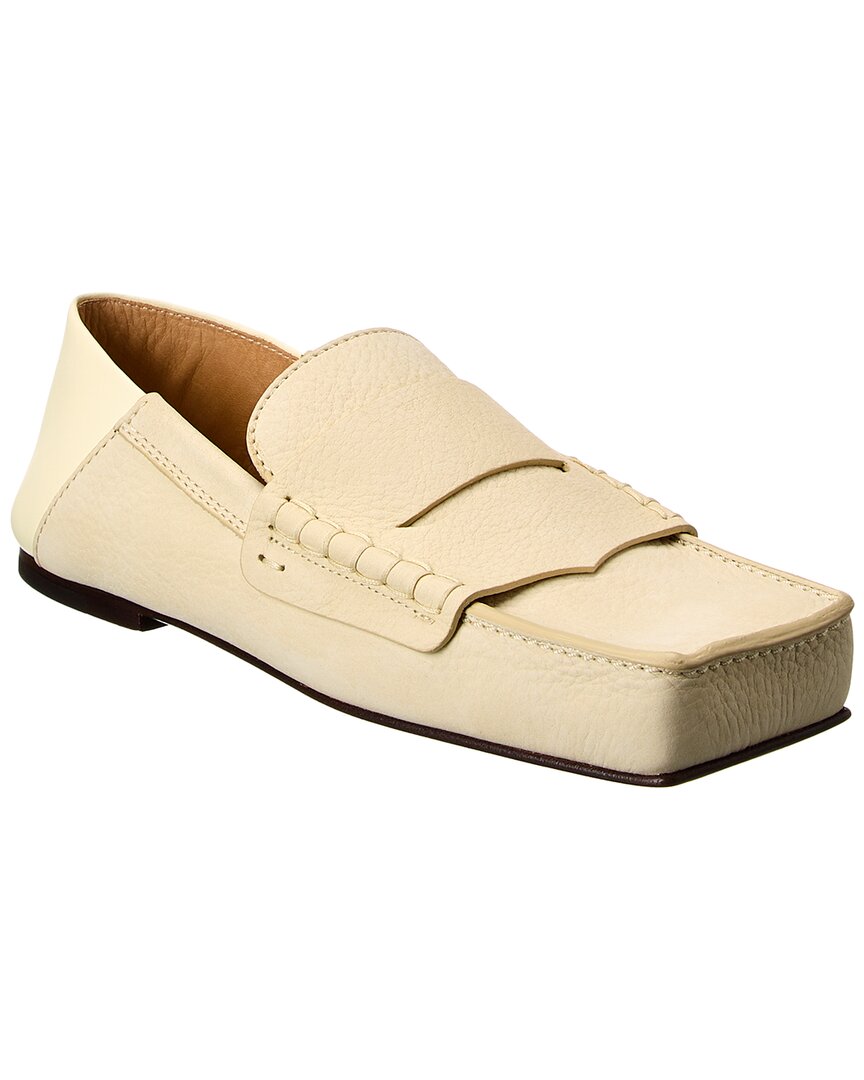Jacquemus The Carre Leather Loafer Brown Multi