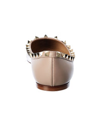 Valentino Valentino Rockstud Leather Flat