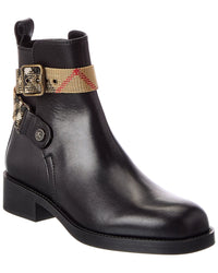 Burberry Burberry Huntley Leather Boot