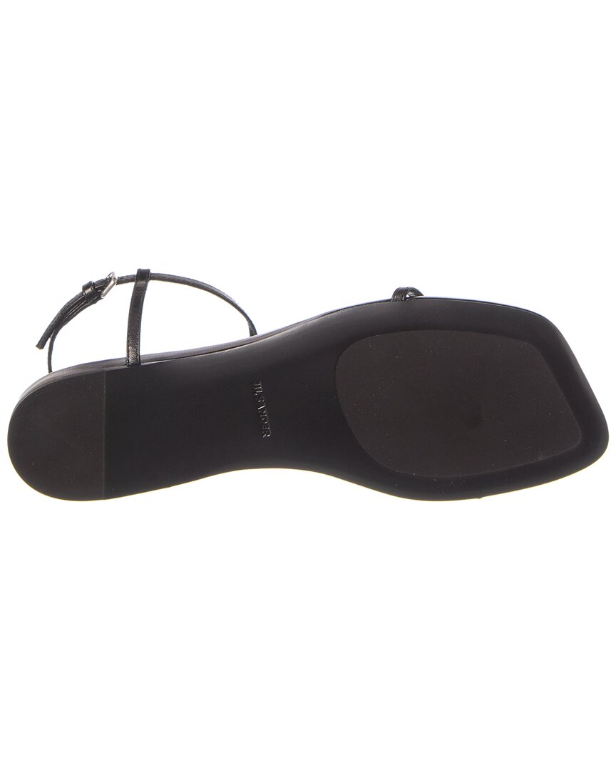Jil Sander Logo Leather Sandal – Bluefly