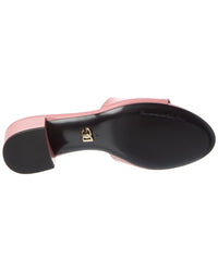 Dolce & Gabbana Dolce & Gabbana Dg Logo Leather Mule