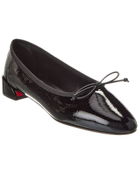 Christian Louboutin Sweetie Jane Patent Ballerina Flat 37 Black