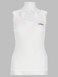 Chloé Women Tank Top Con Logo