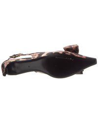 Dolce & Gabbana Dg Logo Satin Slingback Pump