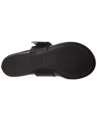 Jil Sander Cannolo Buckle Strap Leather Flat