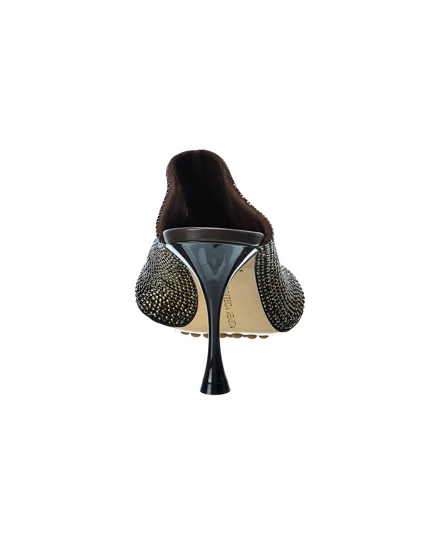 Bottega Veneta Dot Sparkle Suede Mule