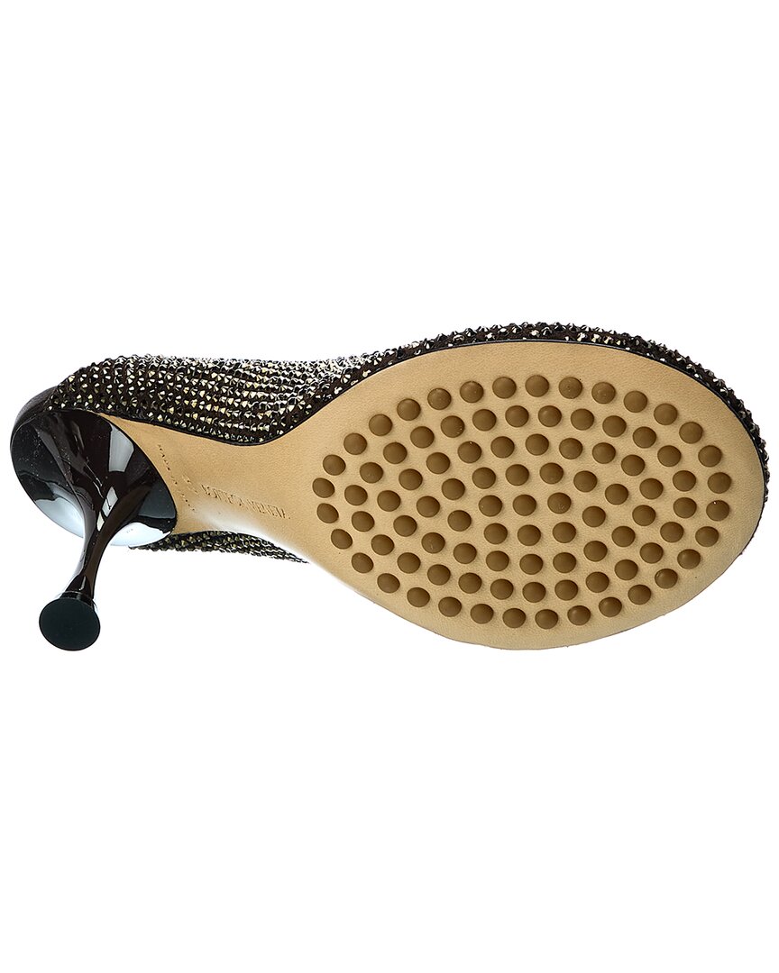 Bottega Veneta Dot Sparkle Suede Mule