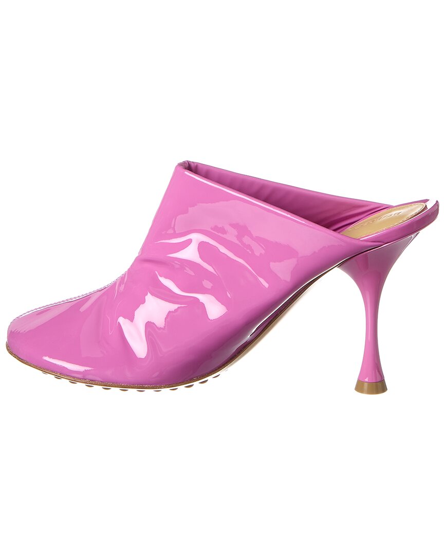 Bottega Veneta Dot Sock Patent Mule
