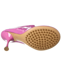 Bottega Veneta Dot Sock Patent Mule