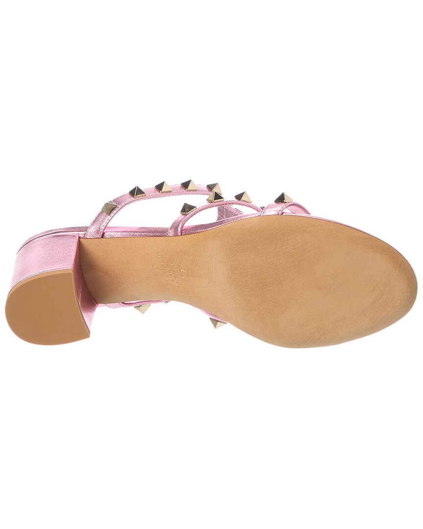 Valentino Valentino Rockstud Caged 60 Leather Sandal