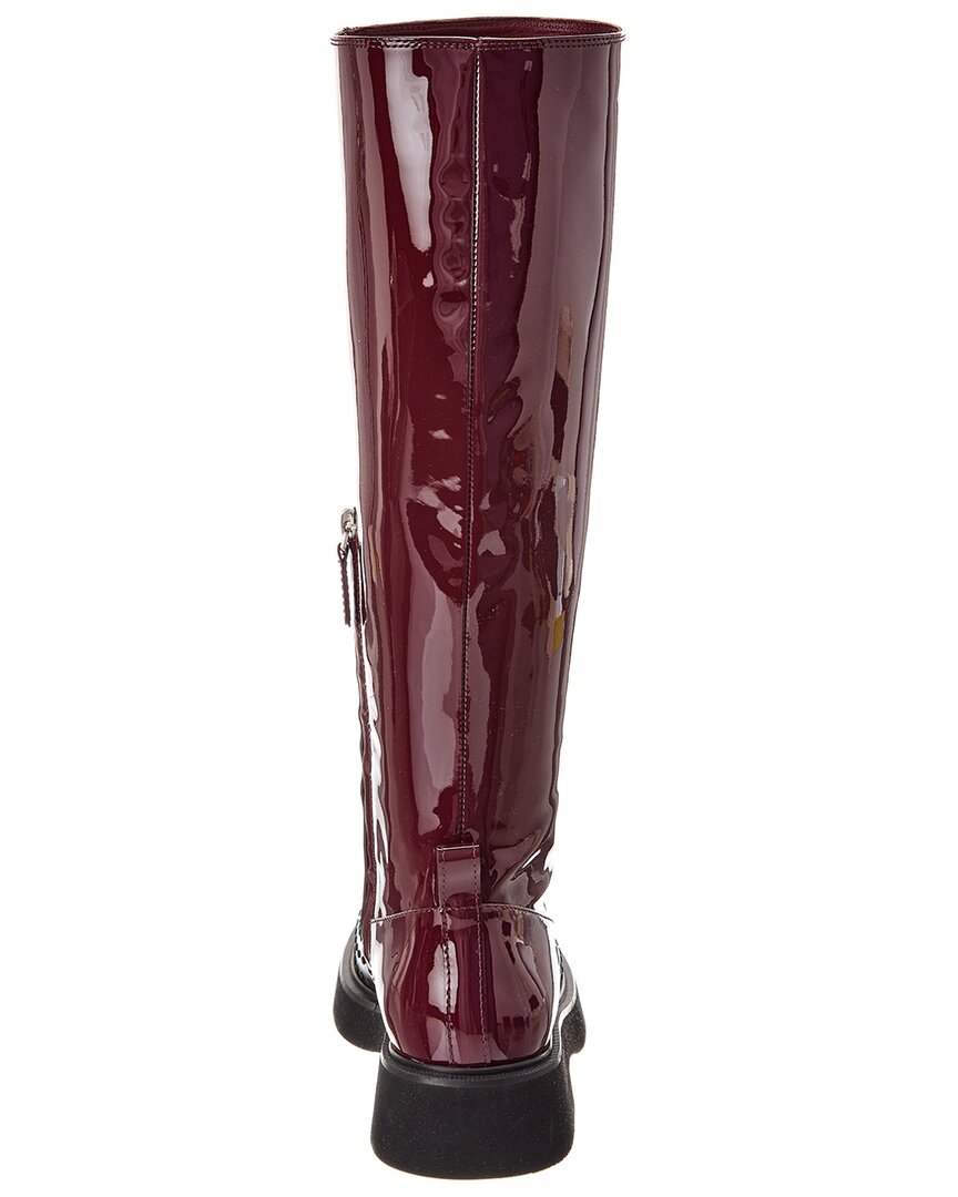 Tods Gomma Patent Knee-High Boot