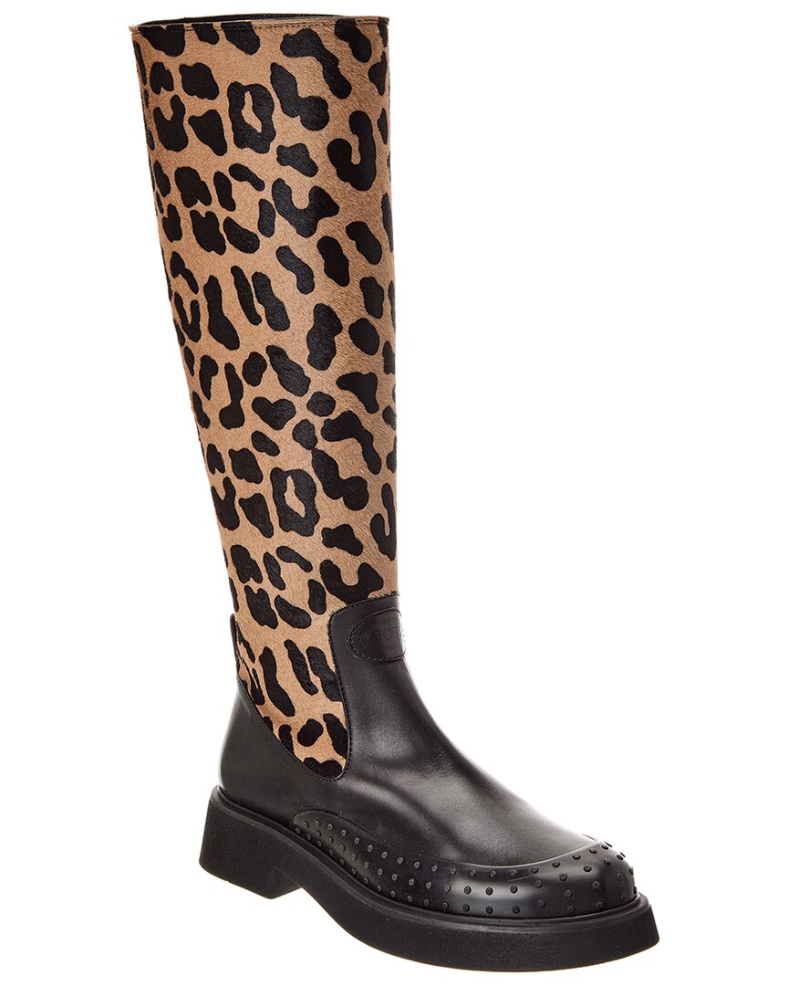 Tods Gomma Leather Boot