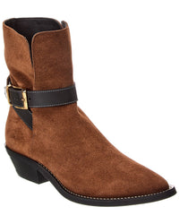 Tod’S Gomma Suede Bootie