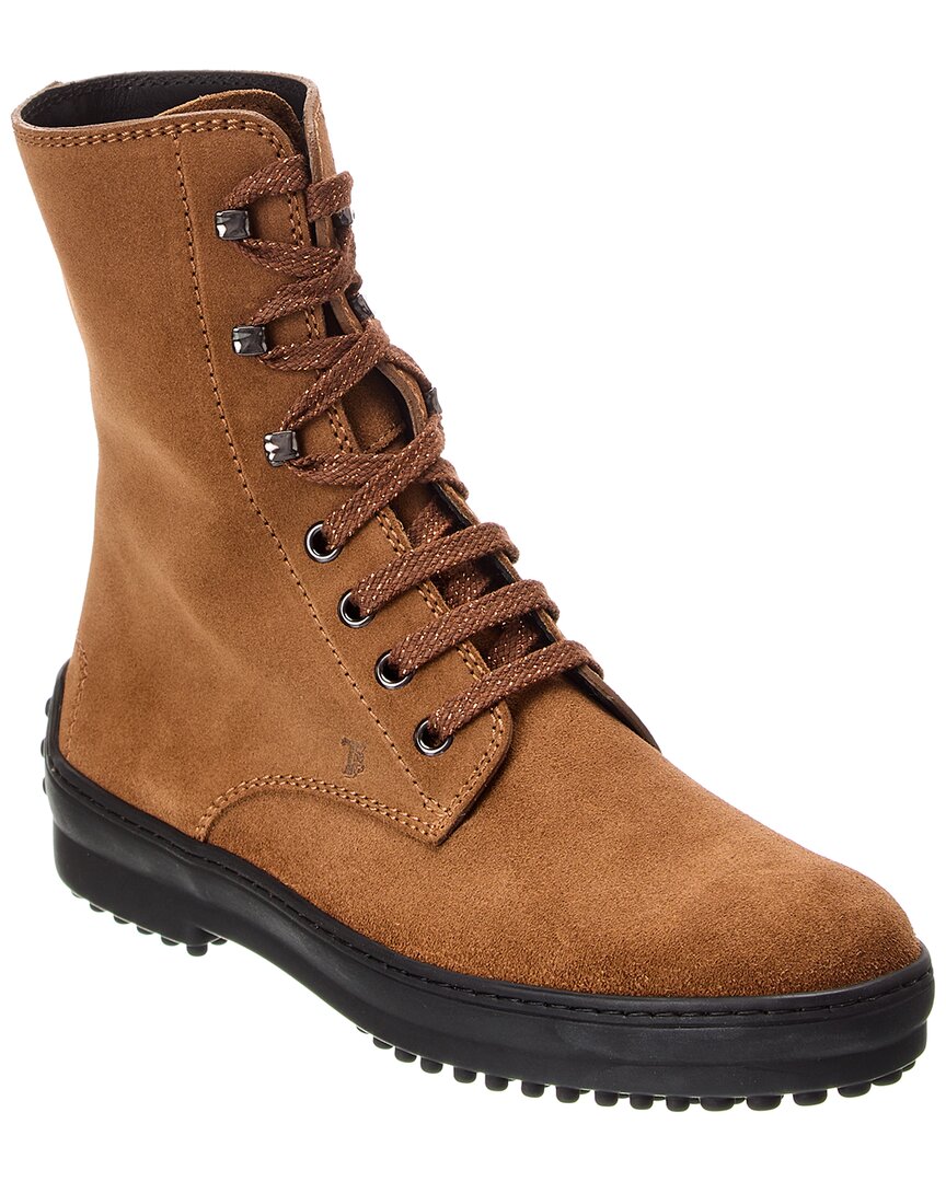 Tods Gommini Cassetta Suede Boot