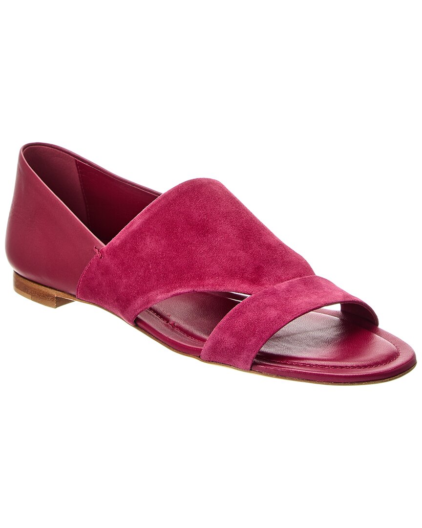 Tod’S Leather & Suede Sandal