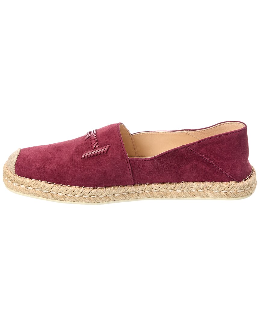Tods Gomma Suede Espadrille