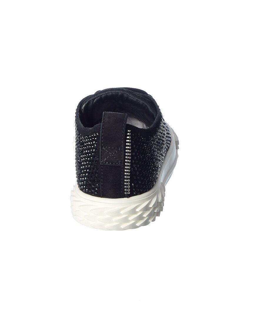Giuseppe Zanotti Blabber Suede & Leather Sneaker