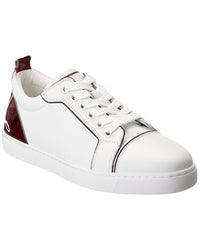 Christian Louboutin Christian Louboutin Fun Louise Junior Leather Sneaker