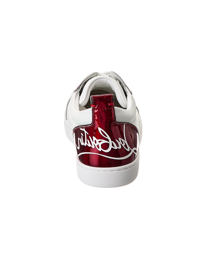 Christian Louboutin Christian Louboutin Fun Louise Junior Leather Sneaker