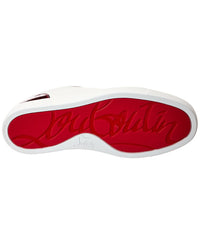 Christian Louboutin Christian Louboutin Fun Louise Junior Leather Sneaker