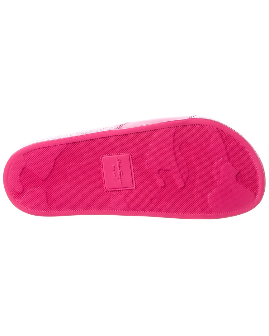 Ferragamo Gancini Rubber Slide