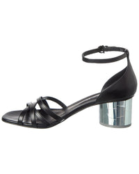 Ferragamo Flor Leather Sandal