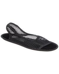 Ferragamo Mesh Sandal Black