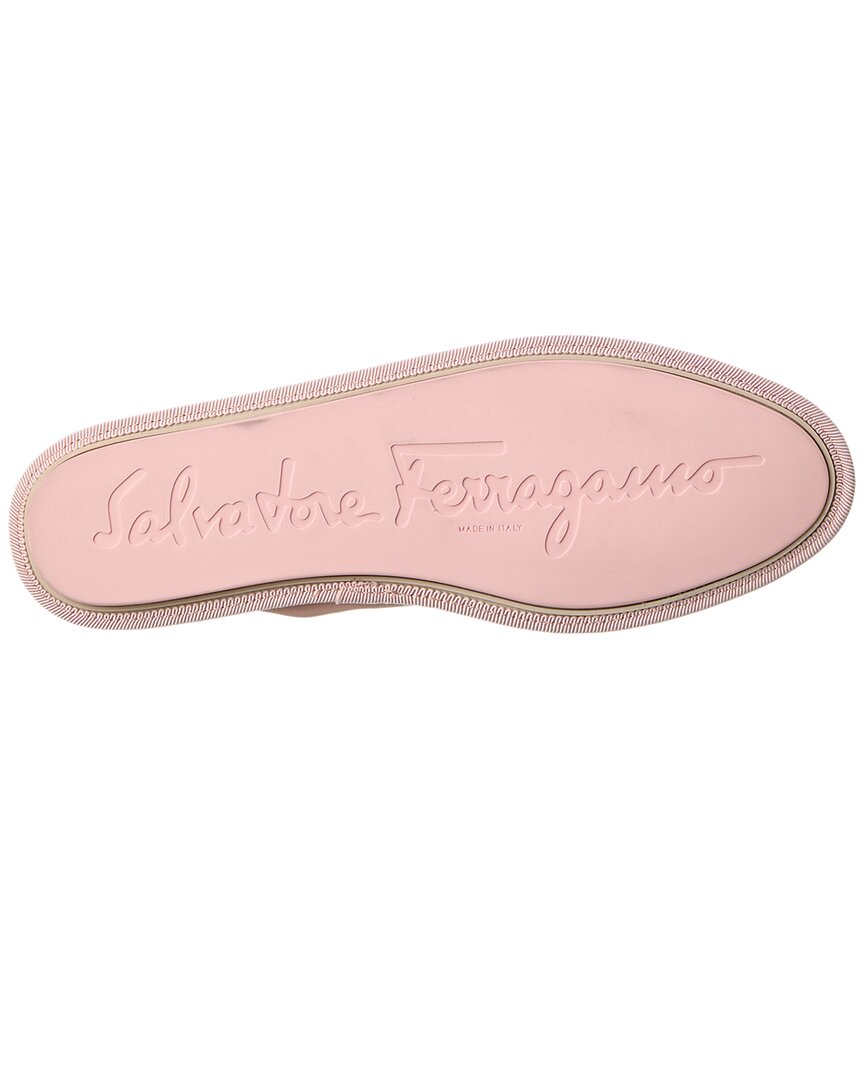 Ferragamo Varina Voy Leather Ballet Flat – Bluefly