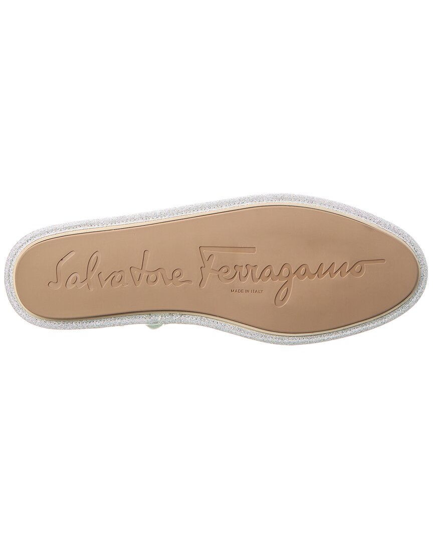 Ferragamo Varina Voy Leather Flat