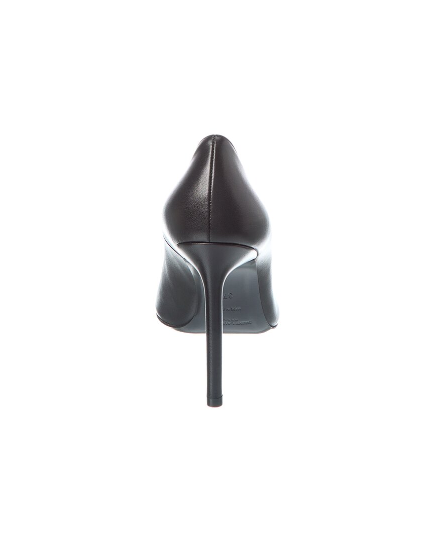 Saint Laurent Anja 105 Escarpin Leather Pump
