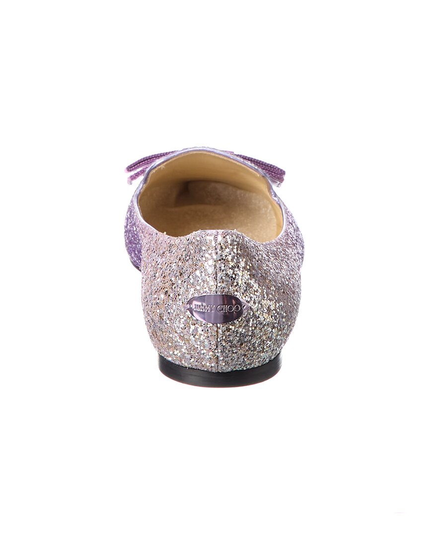 Jimmy Choo Gala Glitter Flat – Bluefly