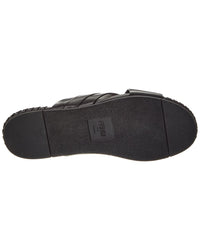 Fendi O'lock Motif Leather Sandal