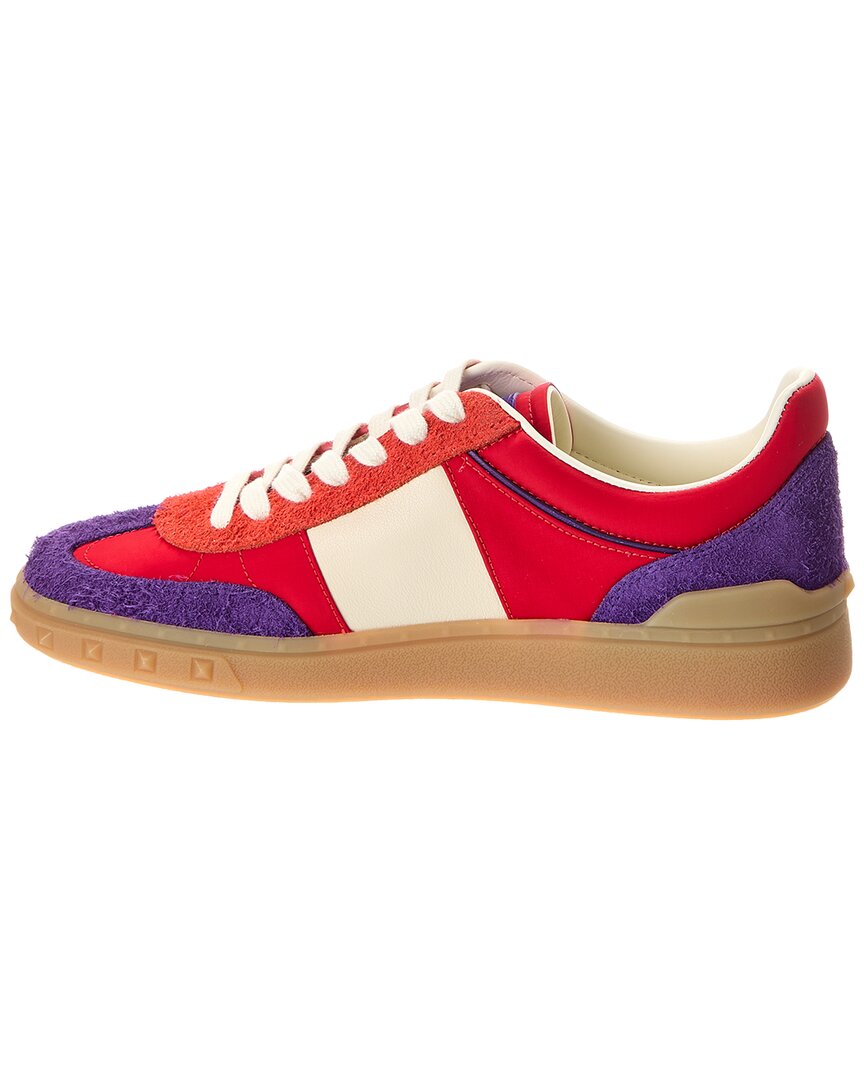 Valentino Upvillage Canvas & Leather Sneaker