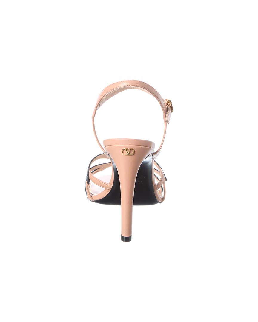 Valentino Vlogo 100 Leather Sandal