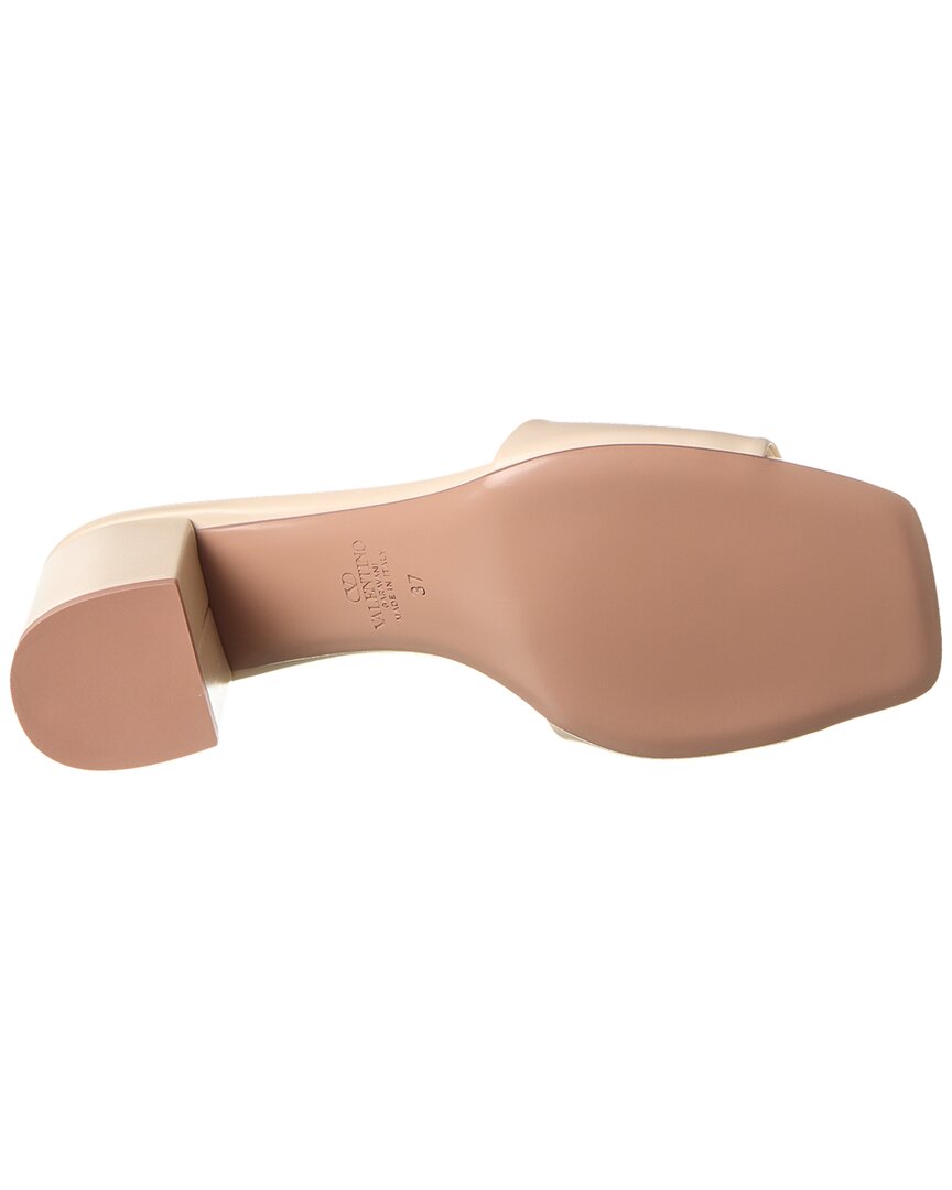 Valentino Valentino Vlogo 60 Leather Sandal