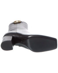 Valentino Vlogo 70 Leather Bootie