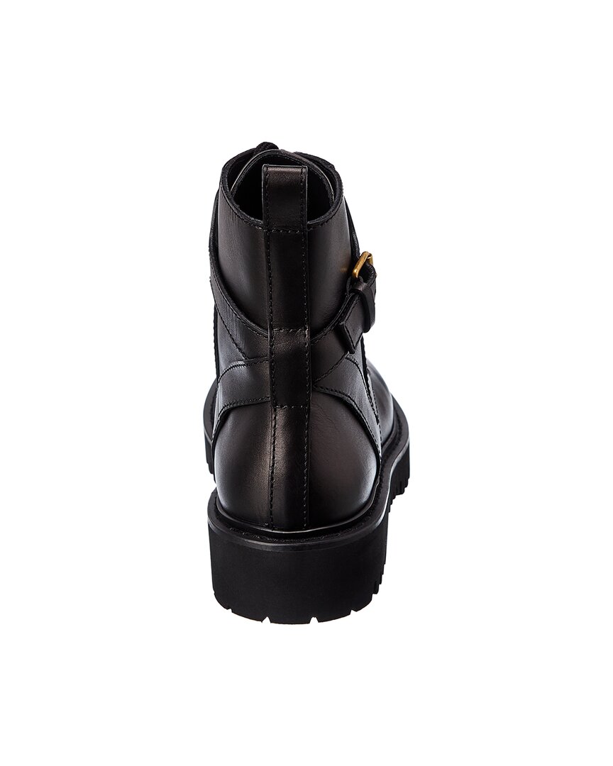 Dnu Pack Valentino Vlogo 35 Leather Combat Boot