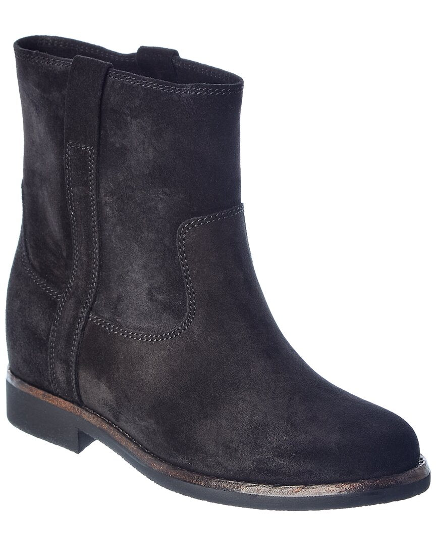 Isabel Marant Susee Suede Bootie Black