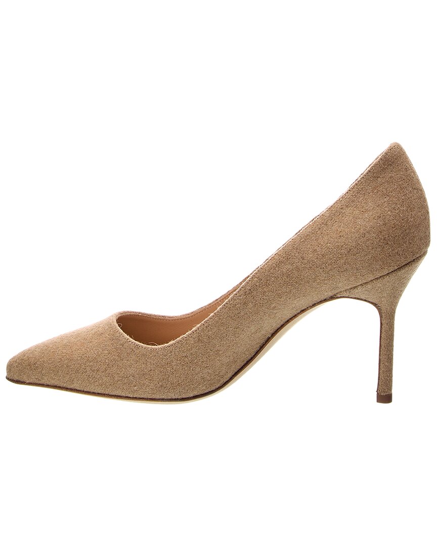 Manolo Blahnik Bb 90 Flannel Pump