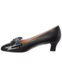 Valentino Bow 45 Leather Pump