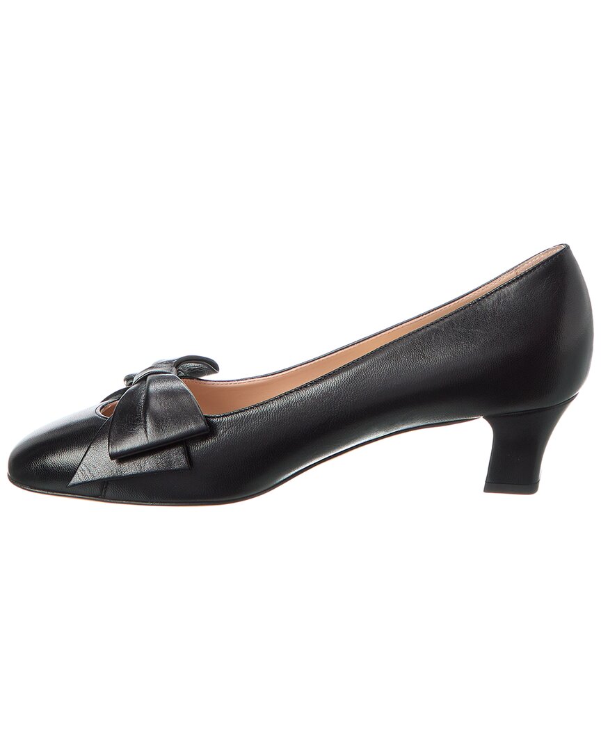 Valentino Bow 45 Leather Pump