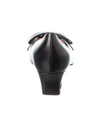 Valentino Bow 45 Leather Pump