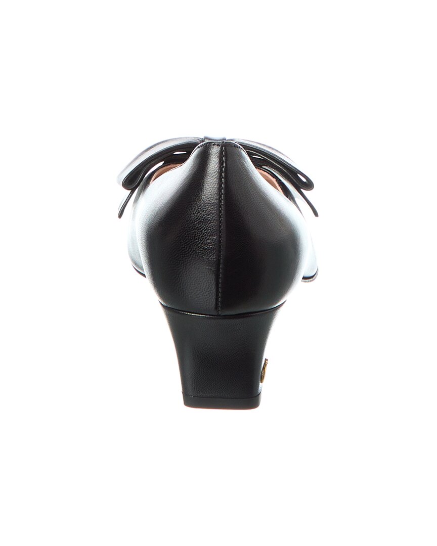 Valentino Bow 45 Leather Pump