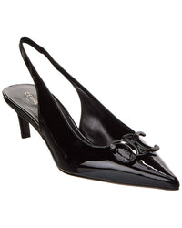 Celine Alma Triomphe Patent Slingback Pump