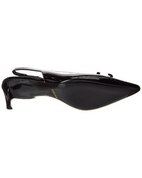 Celine Alma Triomphe Patent Slingback Pump