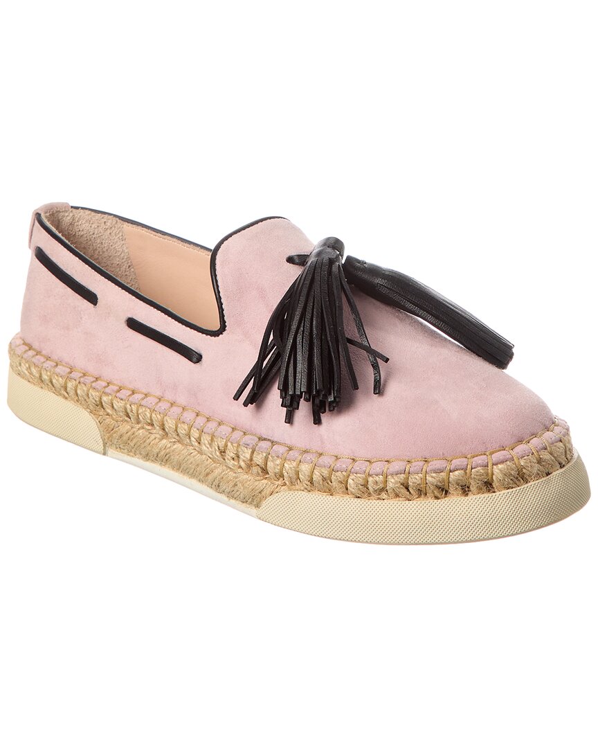 TOD's Tod’S Tassel Suede Espadrille