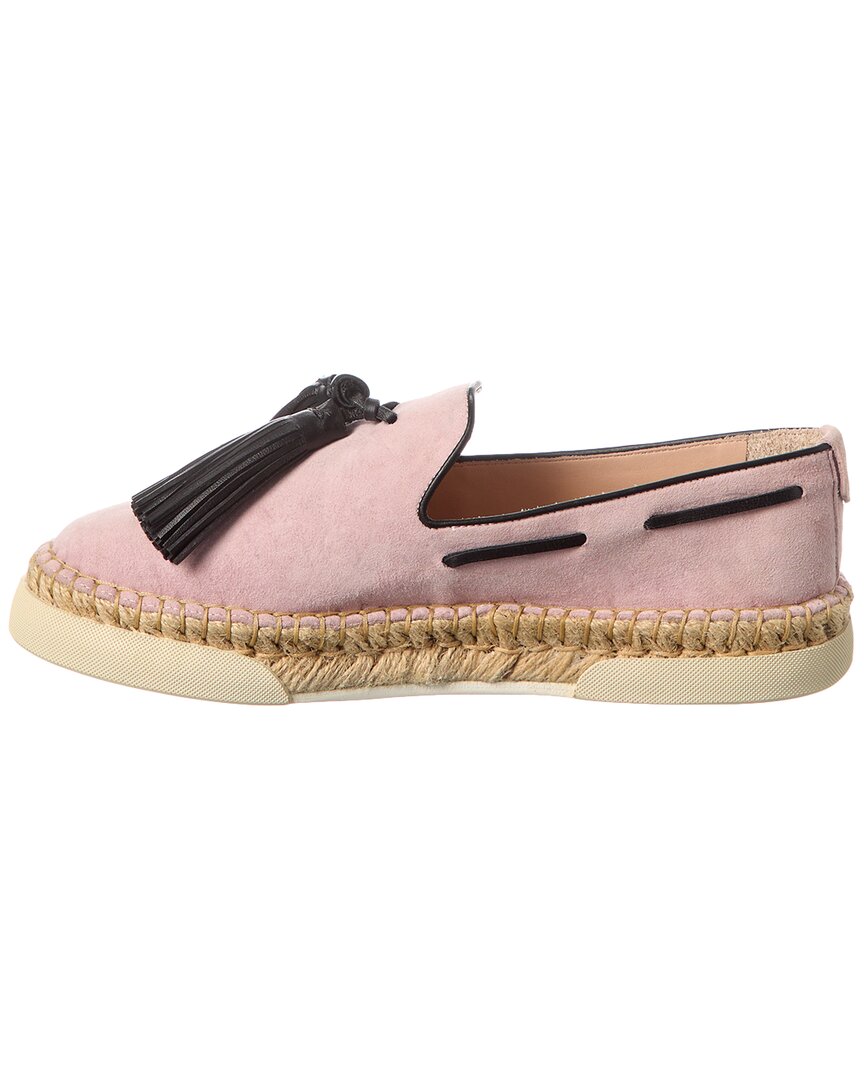 TOD's Tod’S Tassel Suede Espadrille