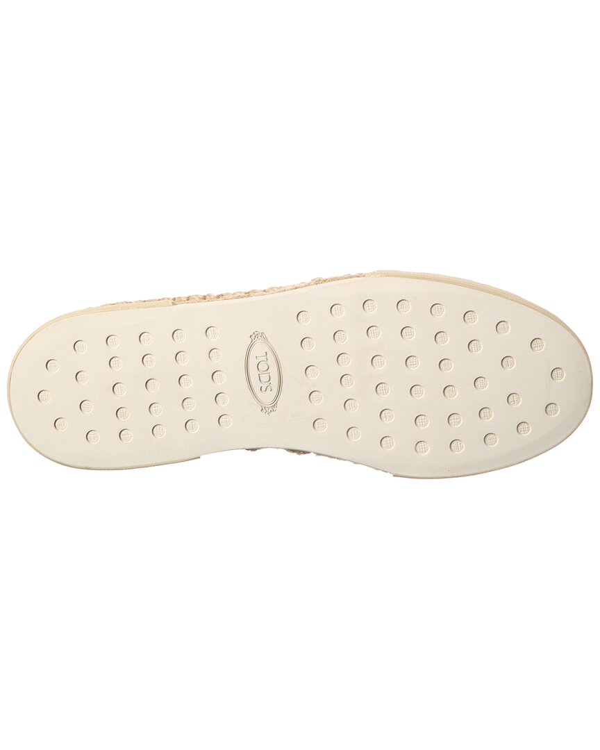 TOD's Tod’S Tassel Suede Espadrille