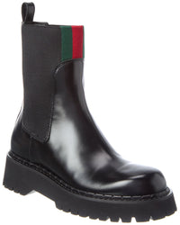 Gucci Gucci Wed Shiny Leather Boot