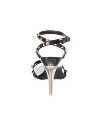 Valentino Rockstud 90 Patent Sandal